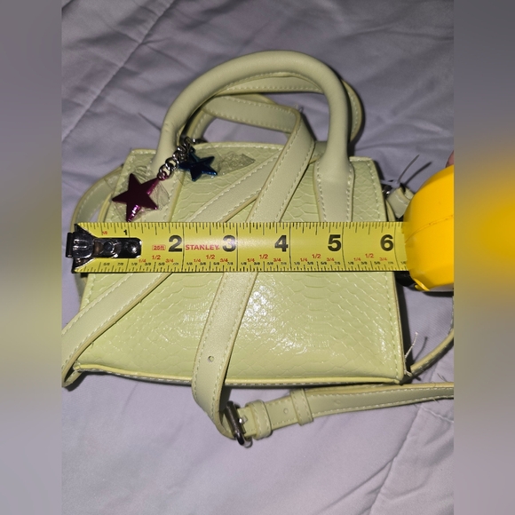 Steve Madden Neon Yellow Mini Bag - Picture 15 of 16